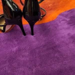 Black ankle straps heel. Brand new. Never worn.